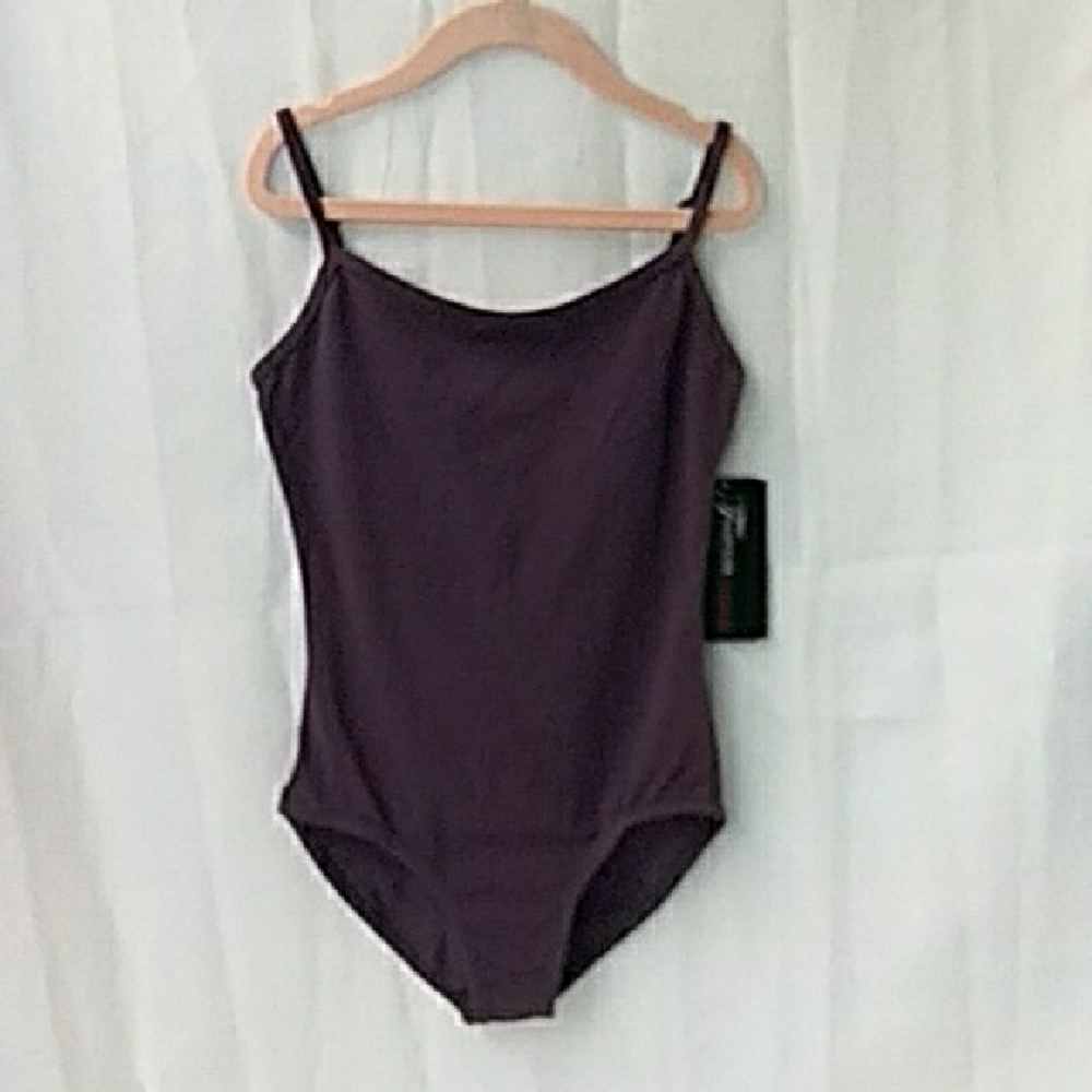 Theatricals Purple Dance Leotard With Spaghetti Straps